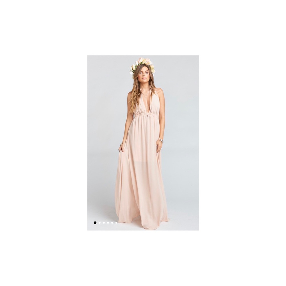 Show Me Your MuMu Luna Halter Dress